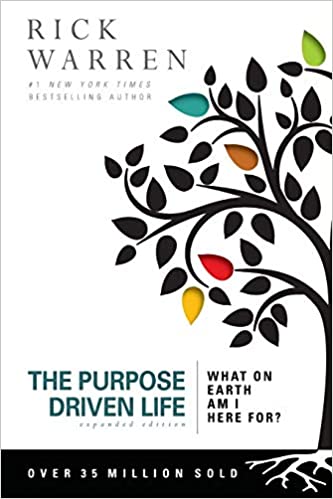 purpose driven life book to find purpose